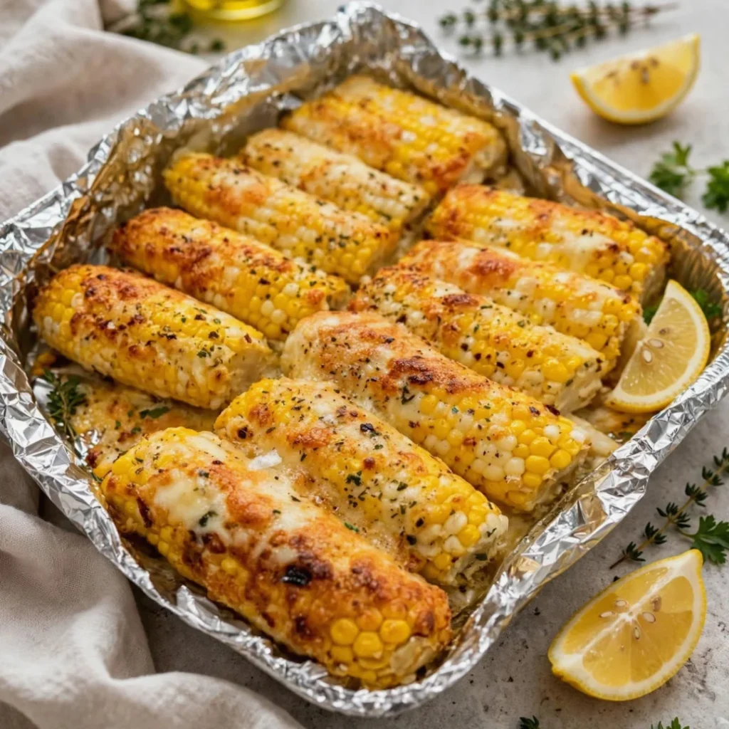 Cheesy Baked Corn on the Cob — The Side Dish You Won’t Be Able to Stop Eating - Cheesy Baked Corn on the Cob — The Side Dish You Won’t Be Able to Stop Eating