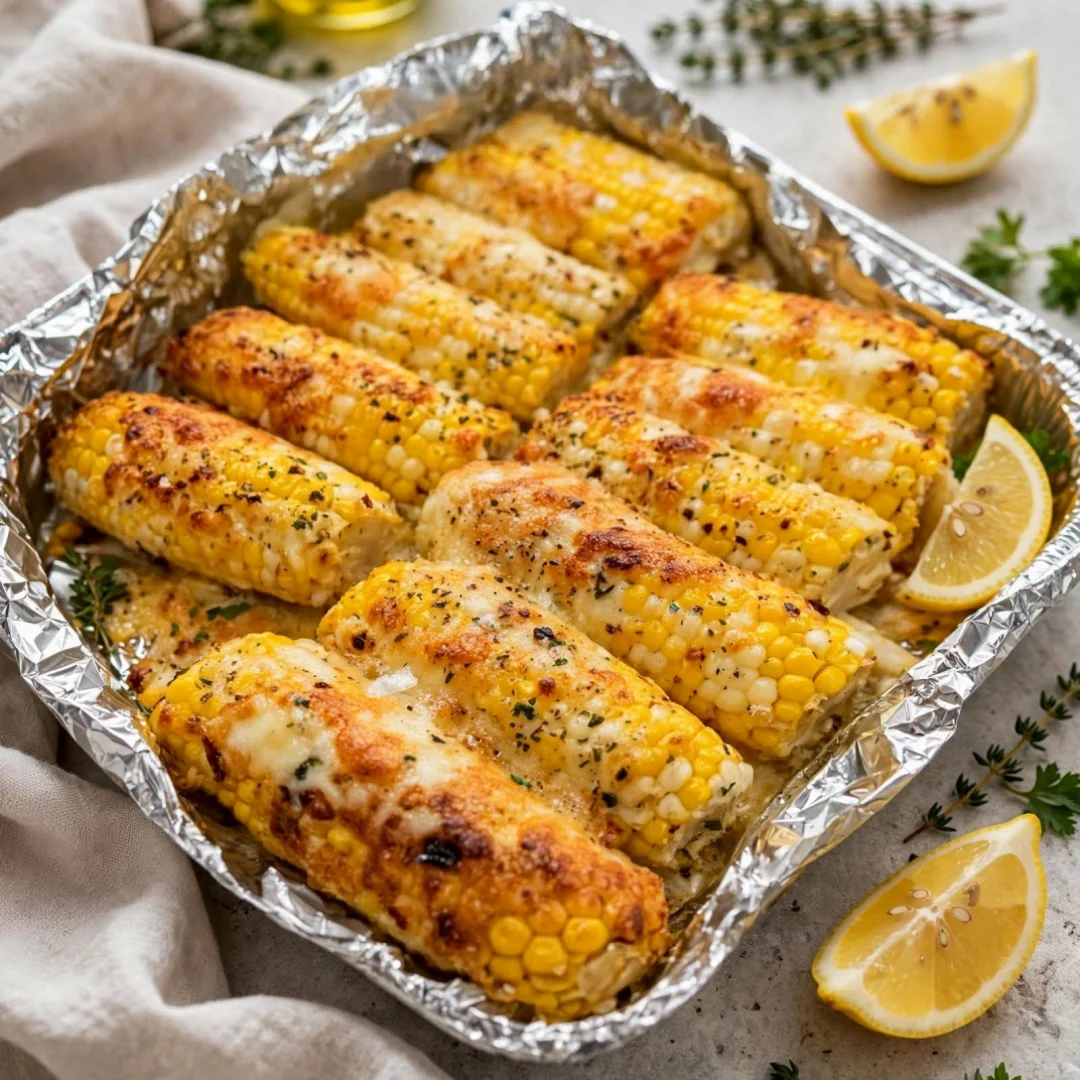 Cheesy Baked Corn on the Cob — The Side Dish You Won’t Be Able to Stop Eating