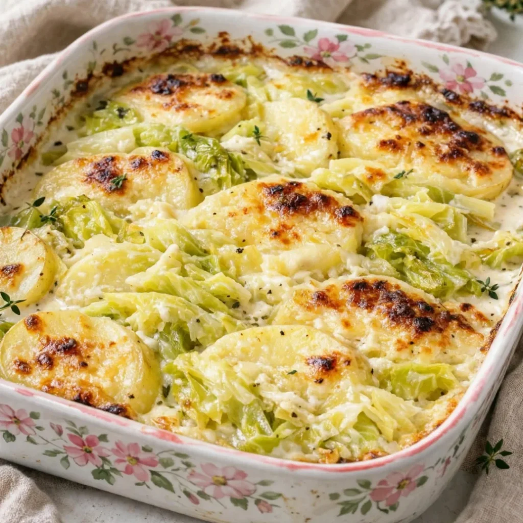 Creamy Potato and Cabbage Bake: A 4-Ingredient Family Heirloom Recipe - Creamy Potato and Cabbage Bake: A 4-Ingredient Family Heirloom Recipe