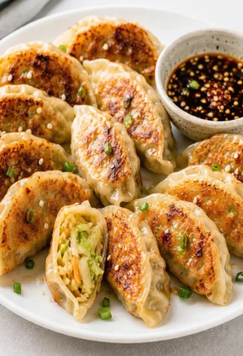 Crispy Cabbage Dumplings