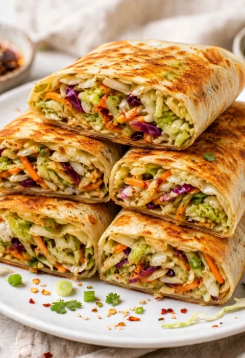 Crispy Cabbage Wraps