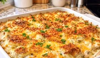 DOLLY’S 5 INGREDIENT CHICKEN CASSEROLE