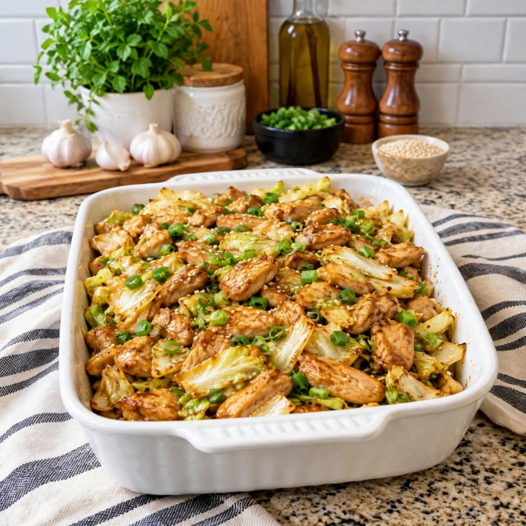 Easy Cabbage and Chicken Stir Fry: Quick and Tasty Meal