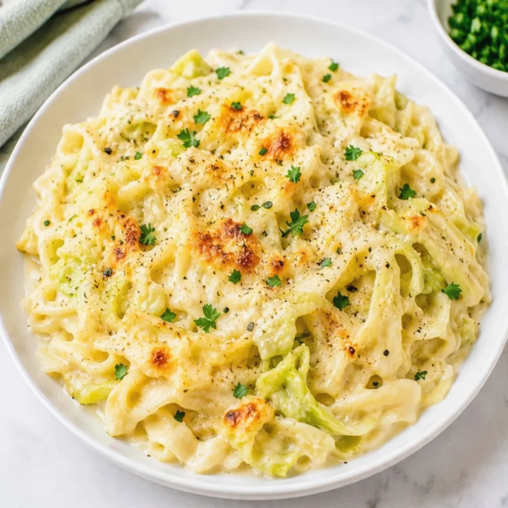 Easy Cheesy Cabbage Alfredo – Creamy and Flavorful - Easy Cheesy Cabbage Alfredo – Creamy and Flavorful