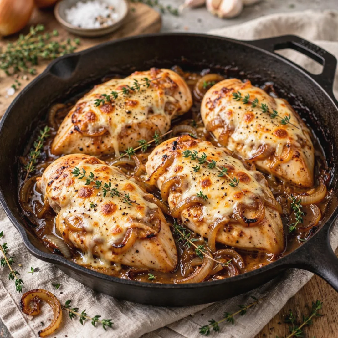 Easy French Onion Chicken