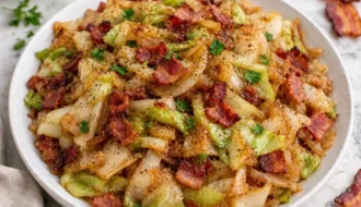 Easy Fried Cabbage