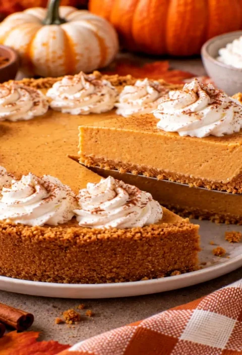 easy no-bake pumpkin pie