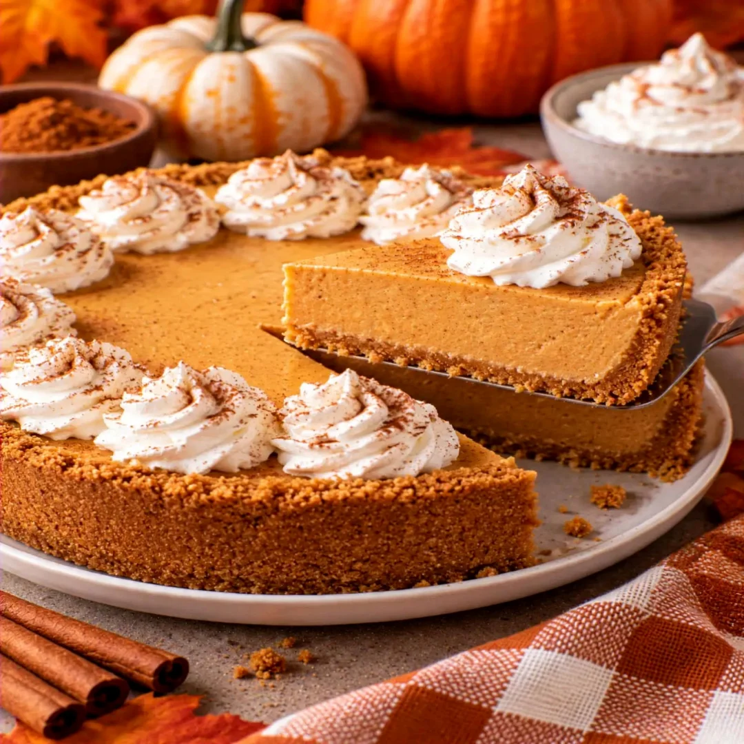 Easy No-Bake Pumpkin Pie – Spiced and Delicious