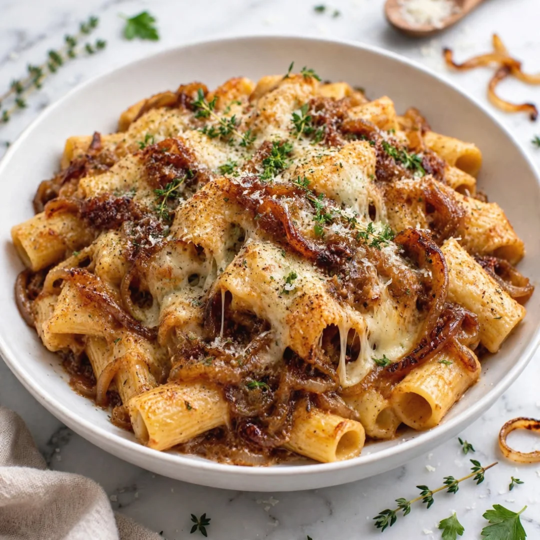 French Onion Pasta