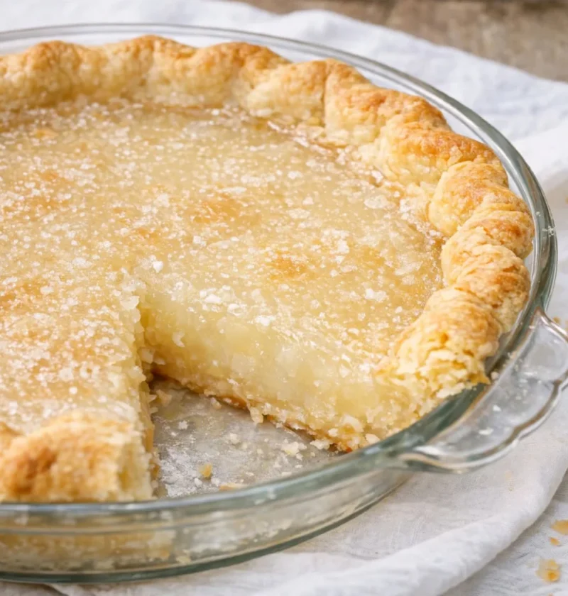 Grandma's 3-Ingredient Sugar Pie