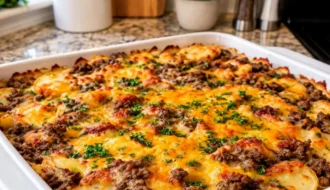 Hamburger Potato Casserole