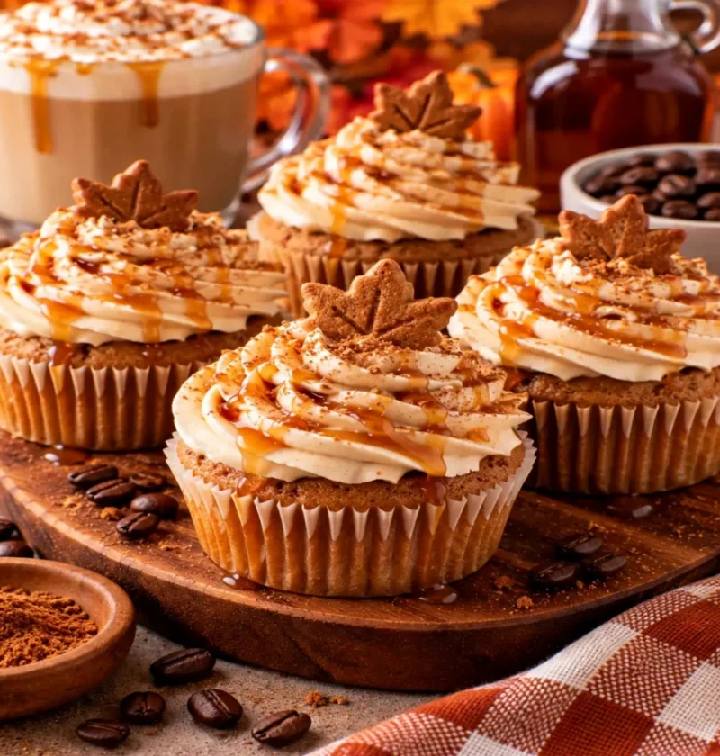 Maple Latte Cupcakes