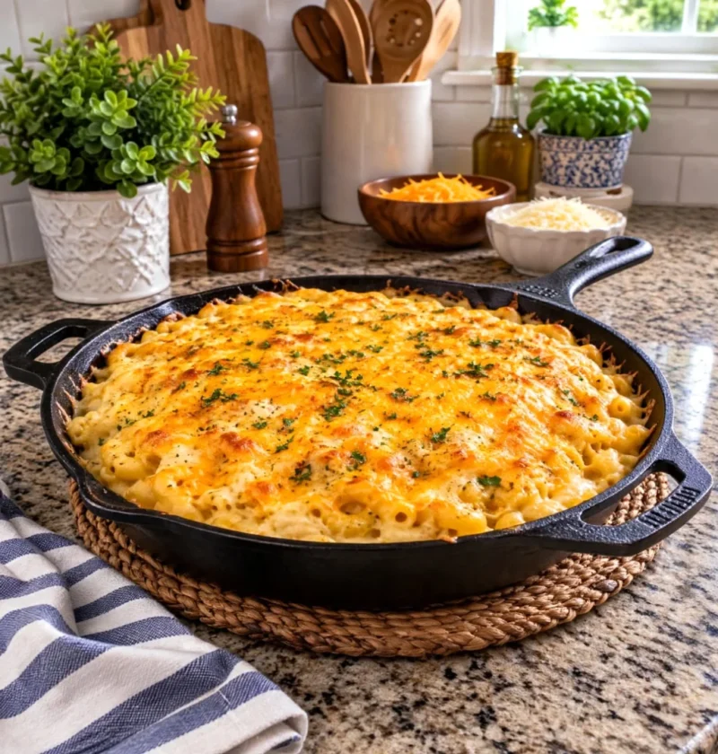 No Roux No Egg Mac and Cheese