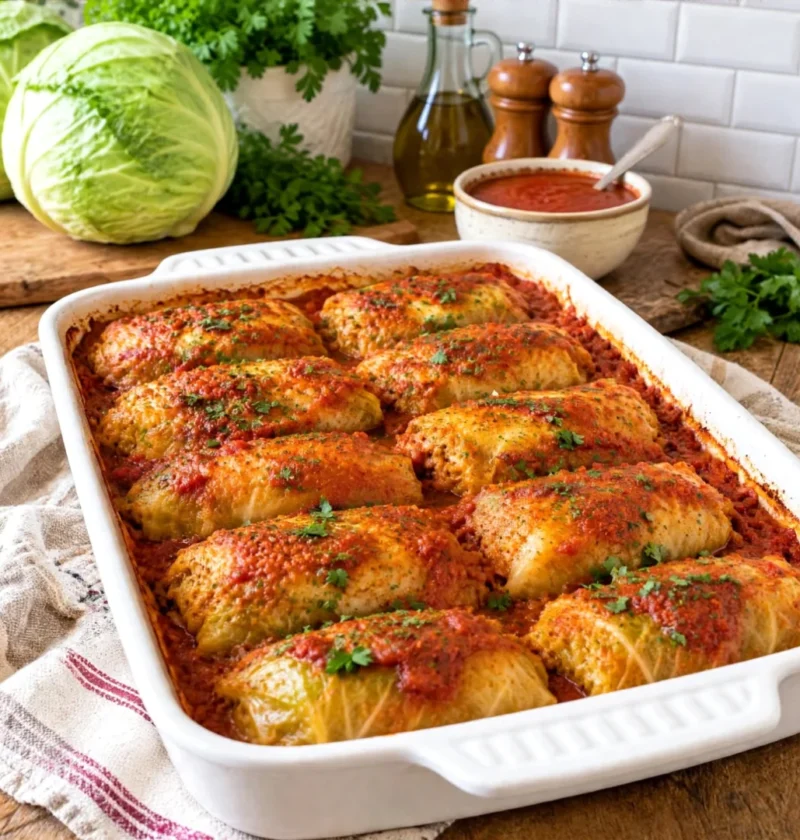Old Fashioned Stuffed Cabbage Rolls