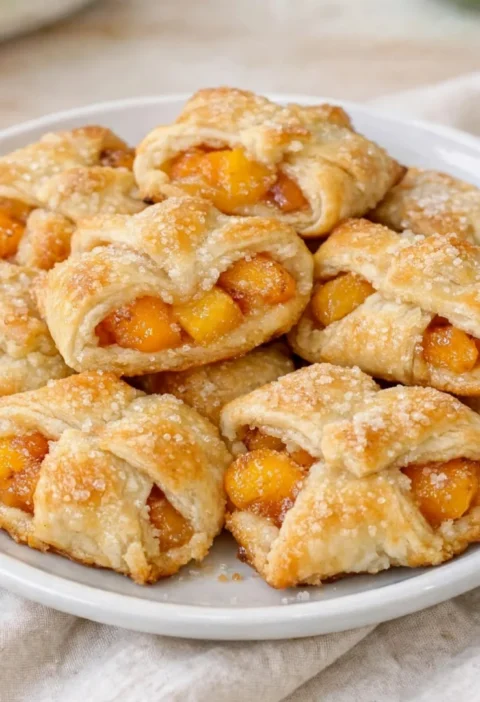 Peach Crescent Bites