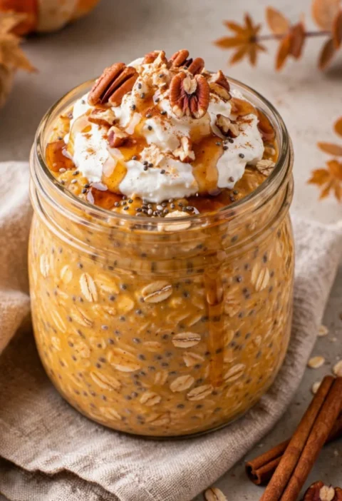 Pumpkin Overnight Oats