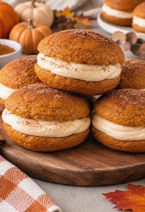 Pumpkin Whoopie Pies