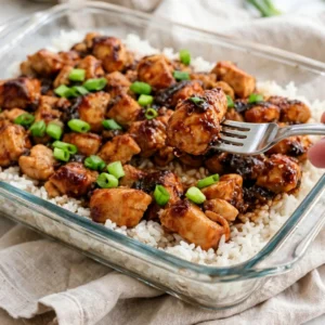 Sticky Garlic Soy Chicken and Rice Bake That Will Have You Going Back for Seconds