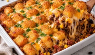 Tater Tot Taco Casserole