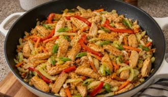 Chicken Cabbage Stir-Fry