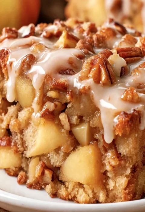 Chunky apple cake recipe