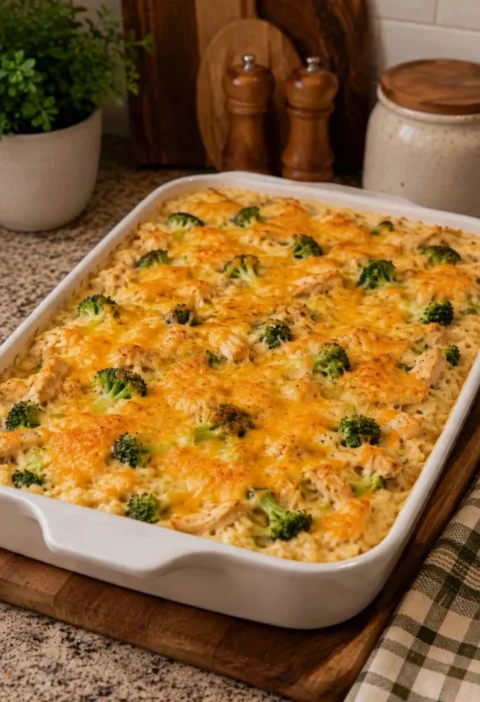 Creamy Chicken and Broccoli Casserole