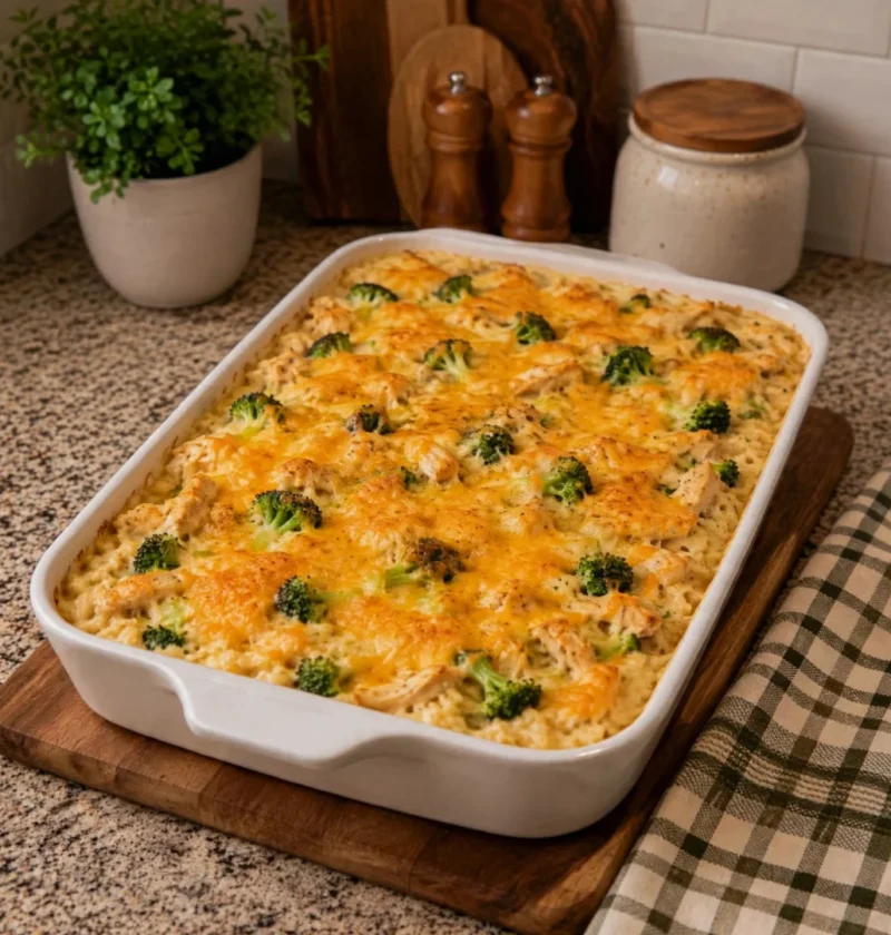 Creamy Chicken and Broccoli Casserole