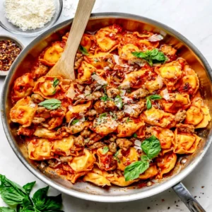 Creamy Sausage Tortellini