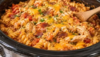 Crockpot Chicken Pasta