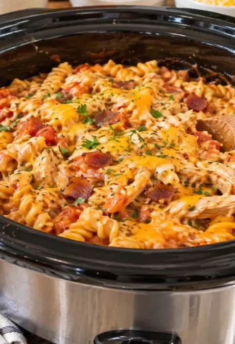 Crockpot Chicken Pasta