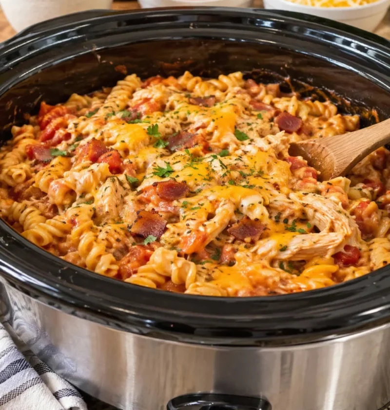 Crockpot Chicken Pasta
