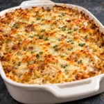 Creamy Cheesy Crockpot Chicken Rotini Pasta is Irresistible!