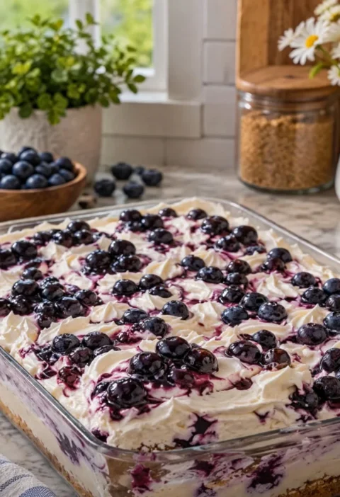 Heavenly Blueberry Cake