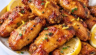 Honey Lemon Pepper Wings