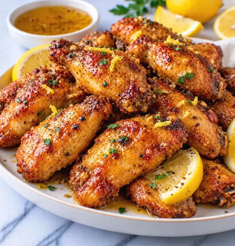 Honey Lemon Pepper Wings