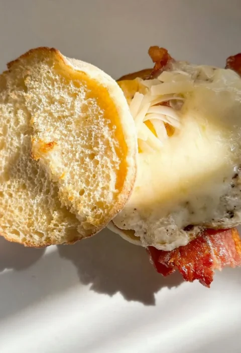 Martha Stewart breakfast sandwich