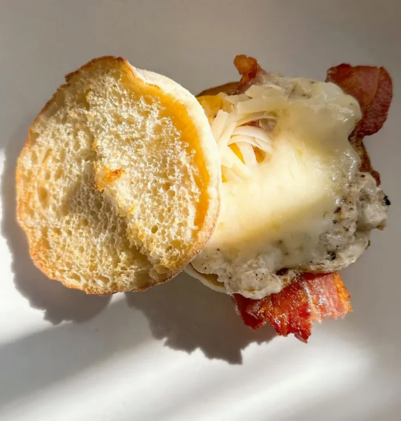 Martha Stewart breakfast sandwich
