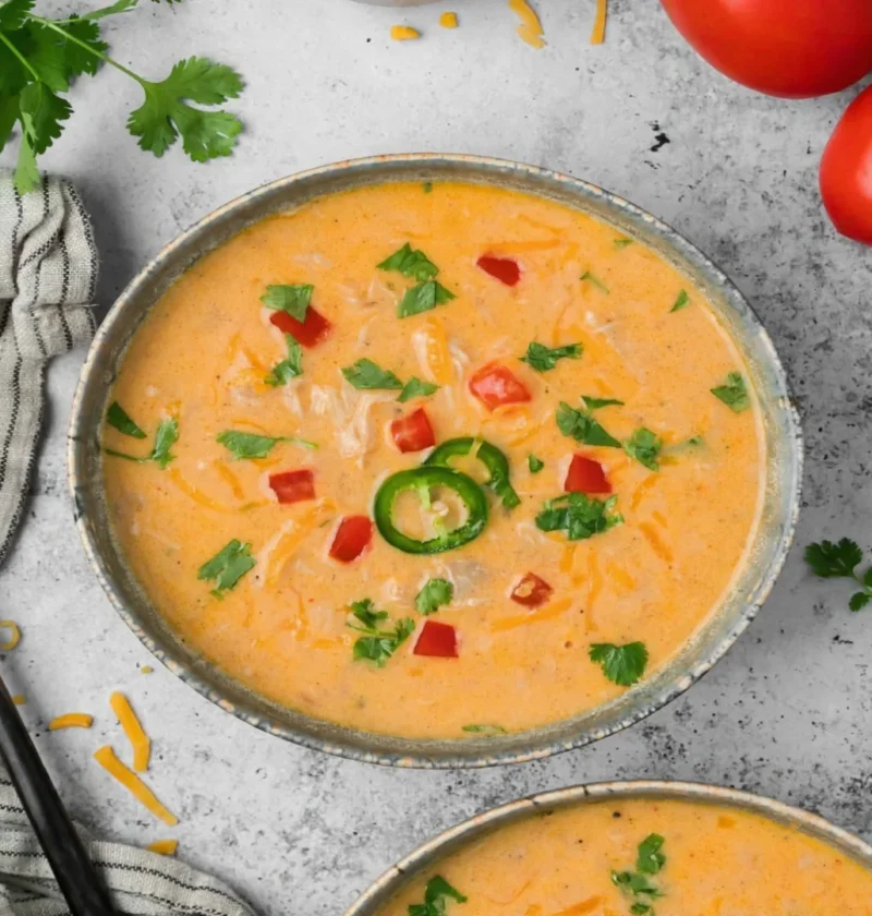 Keto King Ranch Chicken Soup