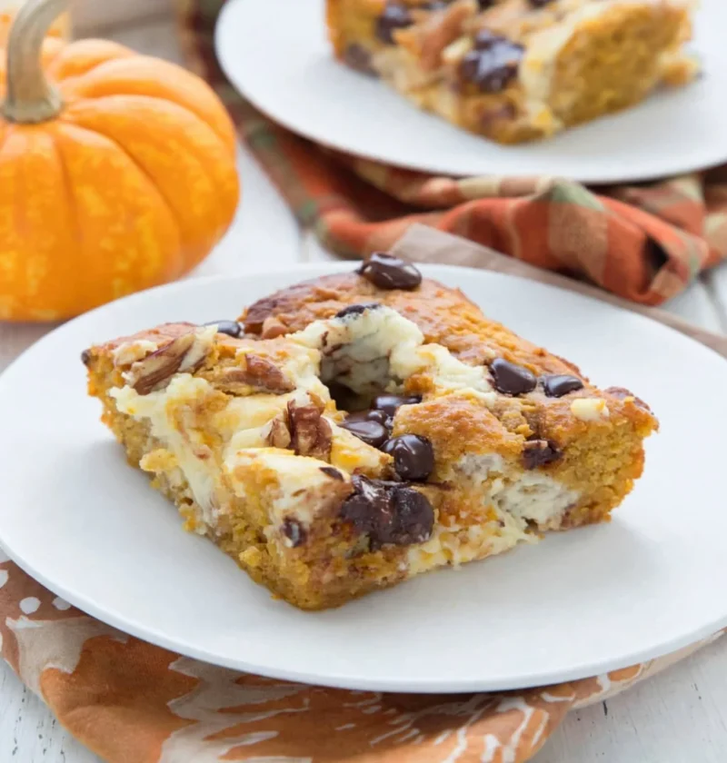 Keto Pumpkin Earthquake Cake