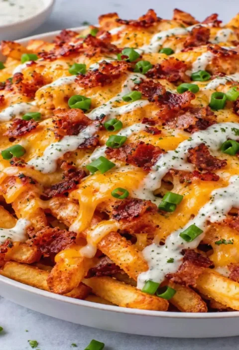 Loaded Fries Bacon Cheddar Ranch