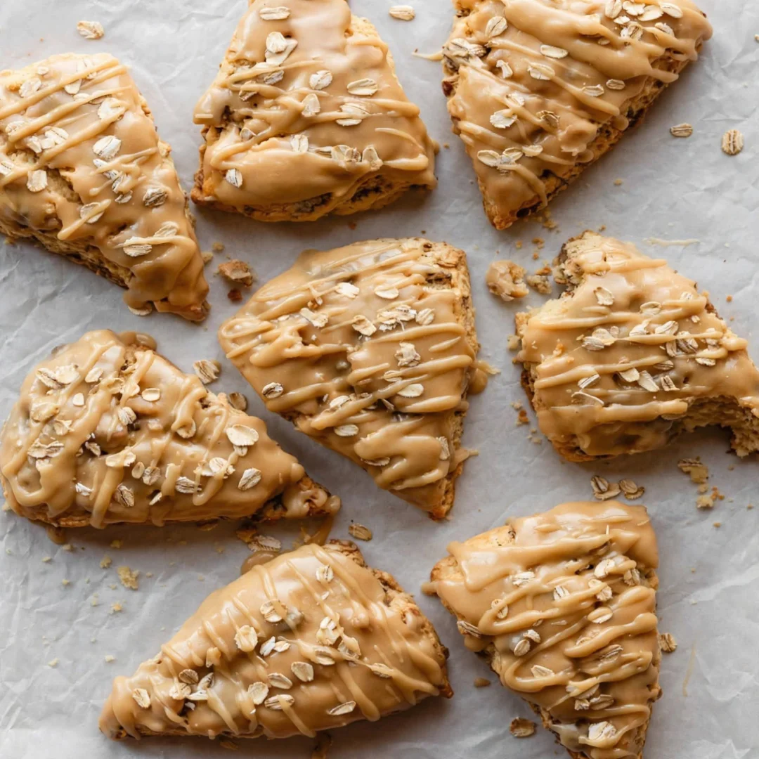 Maple Oat Pecan Scones