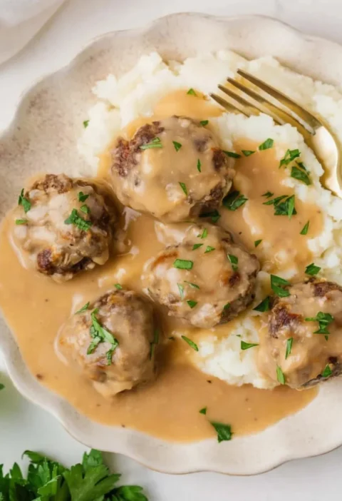 Meatballs and Gravy