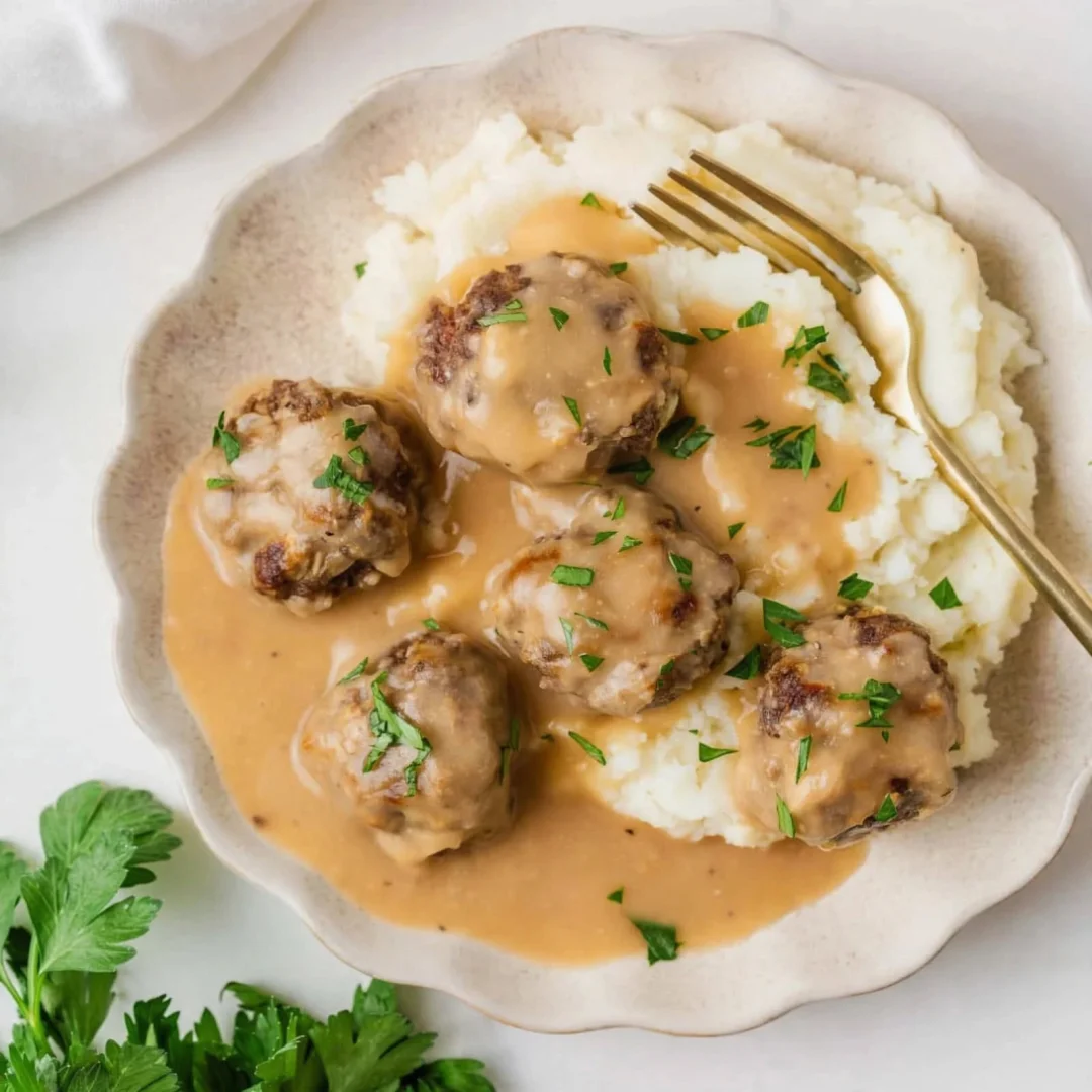 Meatballs and Gravy
