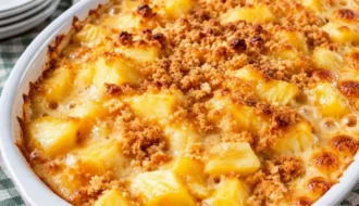 Pineapple Cheese Casserole