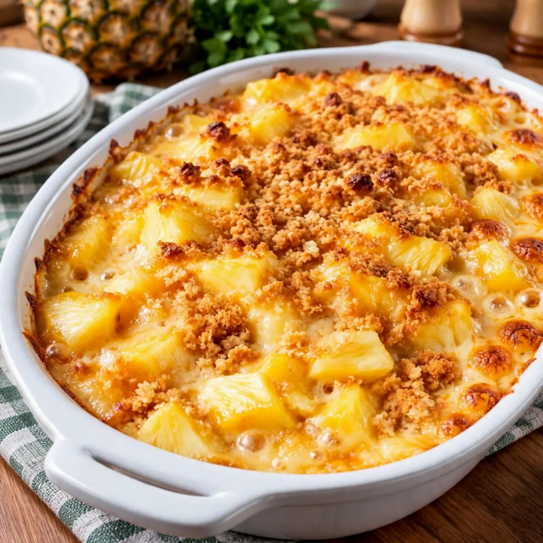 Pineapple Cheese Casserole: A Delicious Southern Classic!