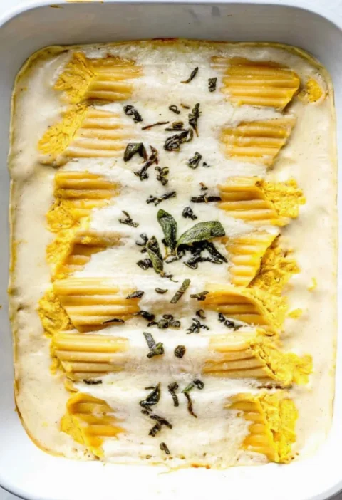 Pumpkin Manicotti