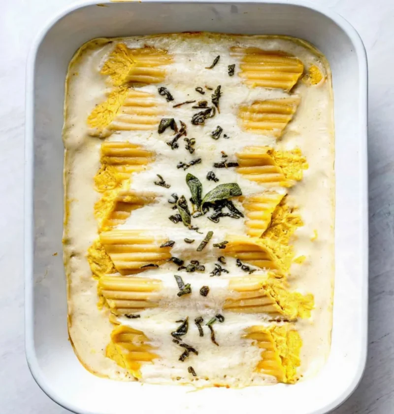 Pumpkin Manicotti