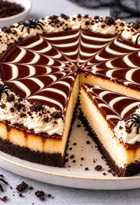 Spiderweb Cheesecake