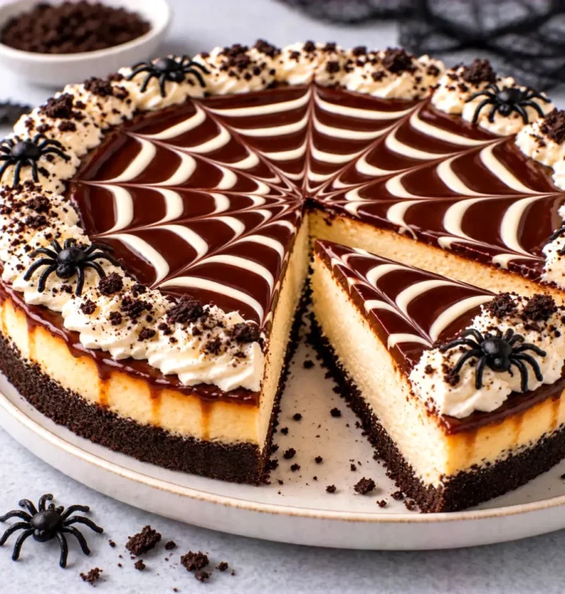 Spiderweb Cheesecake