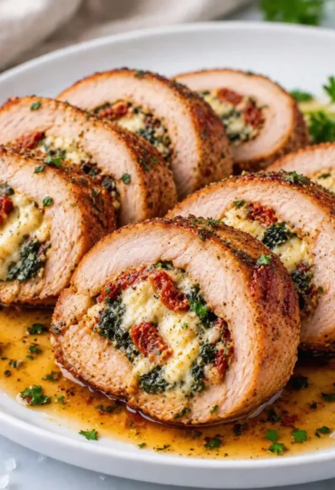 Stuffed Pork Tenderloin